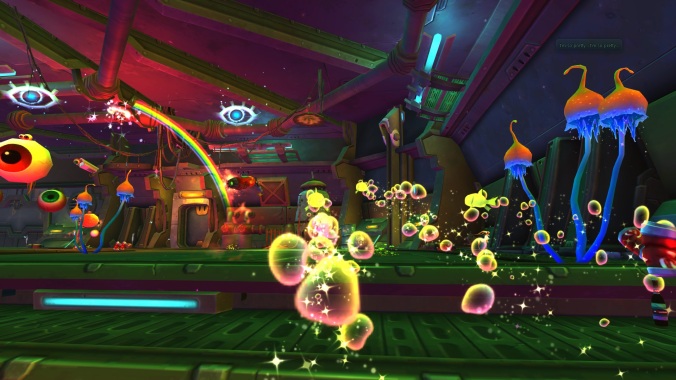 Space Madness is very colorful, and deadly.